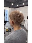 スパイキーショート/ミルクティーベージュ