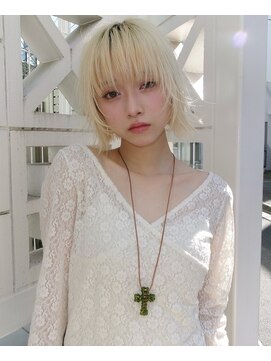 ラルム(ralme/sol) ミルクティベージュ/ケアブリーチ/髪質改善/立川._.