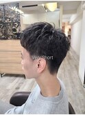 メンズベリーショート