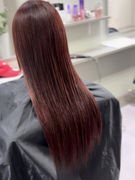 アーチフォーヘア 心斎橋店(a-rch for hair) カシスレッドカラー