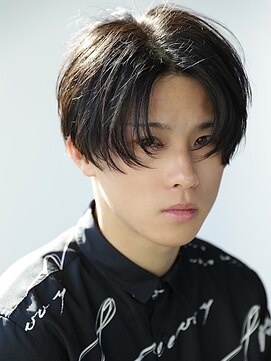 ゴート(GOATO) ナチュラルセンターパート 前下がり 鹿児島メンズ