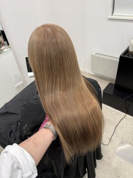 ミニムム バイ ヘアサロンリリ(minimum by hairsalon Re:li) 暖色ミルクティーベージュ