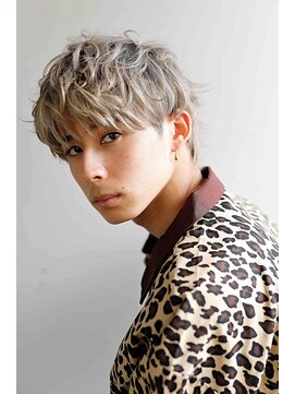 ショートマッシュウルフ×シルバーアッシュ