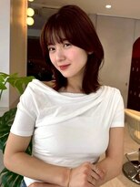 ジーナ 錦糸町(Zina)&nbsp;髪質改善＊チェリーブラウン似合わせカット＊美髪【Zina錦糸町】