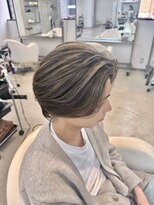 リタブランシェ(Lita branche)&nbsp;外国人風メンズハイライト【横浜/グラデーション/ケアブリーチ】