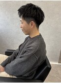 MEN’S HAIR/サーフカール/刈り上げセンターパート/群馬/太田