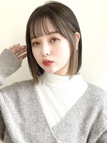 リヤン 表参道(lyann)&nbsp;モテ髪アンブレラカラー似合わせカット薄めバングうる艶髪