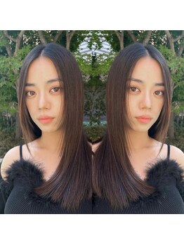 デザート(Des.Art)の写真/ダメージレスな縮毛矯正、髪質改善ストレートするならDes.Artへ☆今まで経験した事のない艶髪へ導きます！