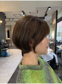 ショートボブ