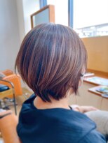 ヘアーブランドジン ティアラ(HAIR BRAND Jin Tiara)&nbsp;大人女性の軽めショート【松山美容室】