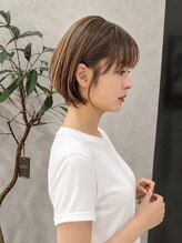フラムブル(flamme bleue) ショートボブ