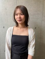 マトウ(MATOH)&nbsp;肩上ボブ×オリーブベージュ