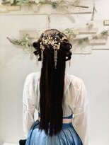 ヘアセットサロンエッジ(Edge) お仕事コスプレヘアアレンジ