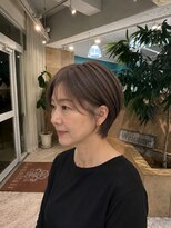 レゴヘアー(Lego Hair)&nbsp;白髪ぼかし×耳掛けショート