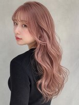 トリニティ(trinity) ブリーチ ダブルカラー ピンク ピンクベージュ ピンクブラウン