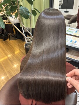美容室 笑顔 髪質改善縮毛矯正
