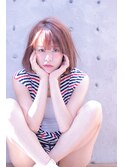 cache cache★抜け感マルサラカラーボブ