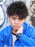 【スピニングブラストマッシュ】×スライドアシメバング