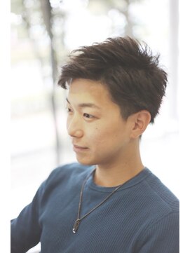 ヘアーアンドビューティー ザ ビー(Hair & Beauty the B) 横顔が決まる！２ブロックオールバックショート