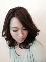 ヘアー ルーム ブラウン(hair room brown)&nbsp;ゆるふわミディアム