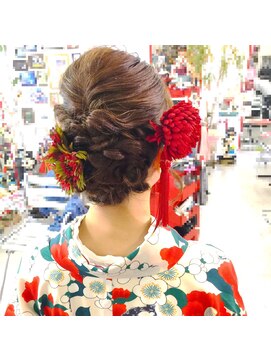 ヘアーネイル カムフィー(HAIR NAIL comfy) アップスタイル