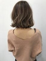 エル(LE)&nbsp;【LE】ヴェールウェーブブルージュ似アシメ合わせカット