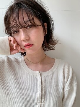 ルーイ(LOUIE) シースルーバング/外ハネボブ☆