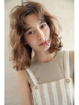 レニーバイエース(LANY by ACE) 【LANY 横浜】外国人風ウェーブ×シナモンベージュ