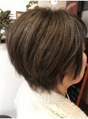 【HIRONOhigashiyama】ハイライト+グレイカラー