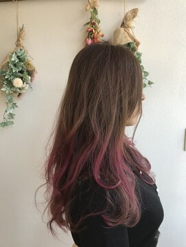 レイビューティー 浜町中央橋店(RAY+beauty) ピンクグラデーション