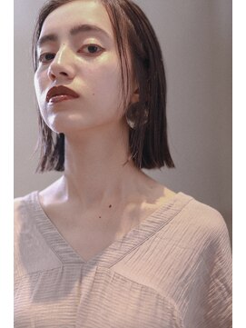 ナビッジ(NABIGE) 切りっぱなしボブ