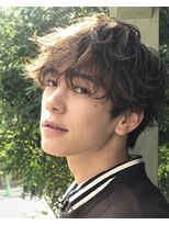 Belleメンズ　好感度アップ　無造作ラフパーマ【Belle表参道】