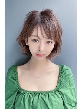 クーエフー(coo et fuu) 斜め前髪のエアリーショートボブ♪♪藤沢2