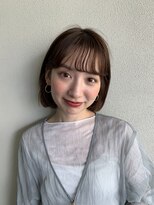 アピッシュ 国分寺(apish)&nbsp;大人可愛いナチュラルボブ【apish長谷川祐三】