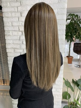 ヘアバイプルーヴ(Hair by PROVE) ハイライト×アッシュベージュ