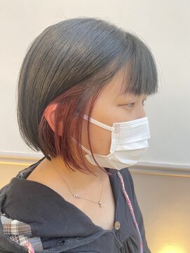 リズ 都島店(Lis) ボブ☆インナーカラー