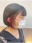 ボブ☆インナーカラー