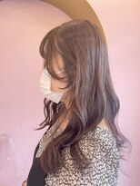 フィッシュ(fish)&nbsp;〈erika〉ふりるhairで横顔もかわいく！オトナlavender grage