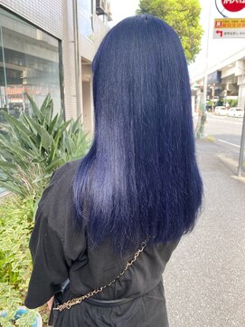 バイブアンドアネックス(VIBE & ANNEX) 塩基性Mix Navy Bule