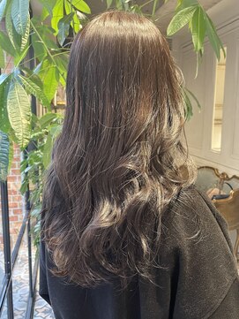 ニュートン(NEWTON) 【NEWTON×川島】イルミナカラーでオリーブベージュ