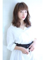 オーロ 西大寺店(ORO)&nbsp;ゆるふわコテ巻き風ミディ