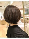 前上がりボブ