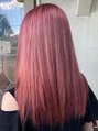 フリースタイル(Free Style)&nbsp;ピンクカラー［筑西市/下館駅/インナーカラー/ケアブリーチ］