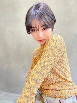 ロイジー(roijir) 表参道roijir 軽めバング ×パープルアッシュ