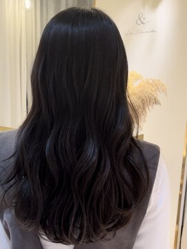 アンド ラ ブランシュ(&.La Blanche) ショコラアッシュ/ふんわりカール/縮毛矯正/ストレート/大宮