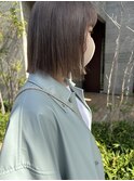 グレージュカラー　ボブ