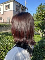 レイニシーエスエス(Rei2css)&nbsp;赤髪｜赤髪ヘア｜ブリーチなし