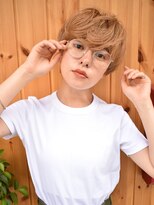 ブゾン(buZon)&nbsp;マッシュショート×無造作ウェーブ