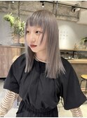 gray color / step cut