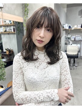 ウーフ(U-fu) オリーブグレージュ/透明感カラー/オリーブベージュ